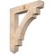 Ekena Millwork Merced Arts & Crafts Smooth Bracket, Douglas Fir, 5 1/2"W x 36"D x 40"H BKT06X36X40MRC03SDF - alternate 1